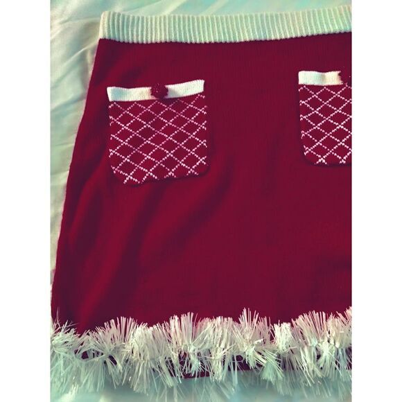 Nwt Holiday Sweater Skirt szL - Picture 3 of 4
